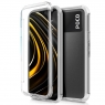 Funda Movil Back + Front Cover Cool Silicona 3D Transparente Pocophone M3