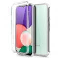 Funda Movil Back + Front Cover Cool Silicona 3D Transparente Samsung A22 5G A226