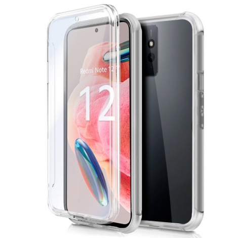 Funda Movil Back + Front Cover Cool Silicona 3D Transparente Xiaomi Redmi Note 12