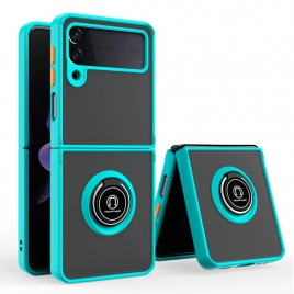 Funda Movil Back Cover Cool Hard Anilla Case SKY Blue Galaxy Z Flip 3