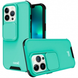 Funda Movil Back Cover Cool Hard Camara Mint Green iPhone 13 PRO