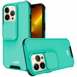 Funda Movil Back Cover Cool Hard Camara Mint Green iPhone 13 PRO MAX
