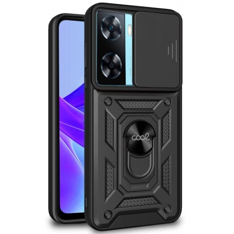 Funda Movil Back Cover Cool Hard Ring Black Oppo A57S / A77 5G / Realme Narzo 50 5G
