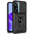 Funda Movil Back Cover Cool Hard Ring Black Oppo A57S / A77 5G / Realme Narzo 50 5G