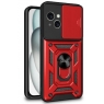 Funda Movil Back Cover Cool Hard Ring red iPhone 15