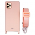 Funda Movil Back Cover Cool Pink + Cinta Pink iPhone 12 PRO MAX