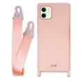 Funda Movil Back Cover Cool Silicona Pink + Cinta Pink iPhone 12 / 12 PRO