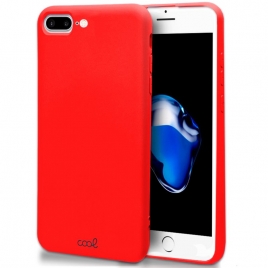 Funda Movil Back Cover Cool Silicona red iPhone 7 Plus / 8 Plus