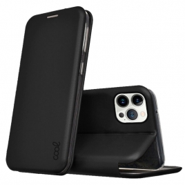 Funda Movil Cool Flip Cover Elegance Black iPhone 13 PRO