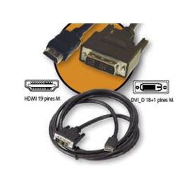 Cable Kablex HDMI Macho / DVI 18+1 Macho 1M