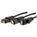 Cable Kablex HDMI Macho / HDMI Macho 1M Pivotante 360º