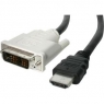 Cable Startech HDMI Macho / DVI 18+1 Macho 1M