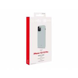 Funda Movil Back Cover Celly Cromo Blue iPhone 12 / 12 PRO