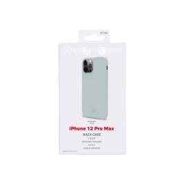Funda Movil Back Cover Celly Cromo Blue iPhone 12 PRO MAX