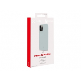 Funda Movil Back Cover Celly Cromo Blue iPhone 12 PRO MAX