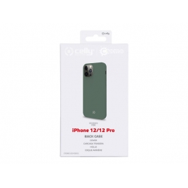 Funda Movil Back Cover Celly Cromo Green iPhone 12 / 12 PRO