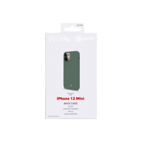 Funda Movil Back Cover Celly Cromo Green iPhone 12 Mini
