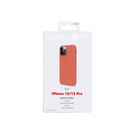 Funda Movil Back Cover Celly Cromo Orange iPhone 12 PRO