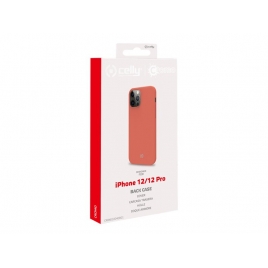 Funda Movil Back Cover Celly Cromo Orange iPhone 12 PRO