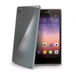 Funda Movil Back Cover Celly Gelskin Transparente Huawei P8