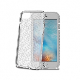 Funda Movil Back Cover Celly Hexagon Transparente/White iPhone 7 / 8 / se 2020