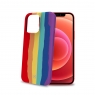 Funda Movil Back Cover Celly Silicona Rainbow iPhone 13