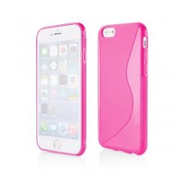 Funda Movil Back Cover HT S-CASE Solid Pink iPhone 6/6S Plus