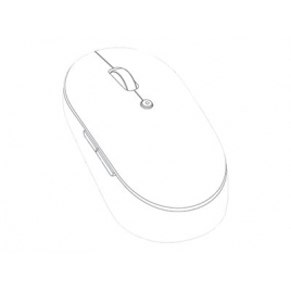Mouse Xiaomi mi Dual Mode Wireless Silent White
