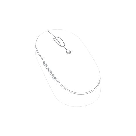 Mouse Xiaomi mi Dual Mode Wireless Silent White