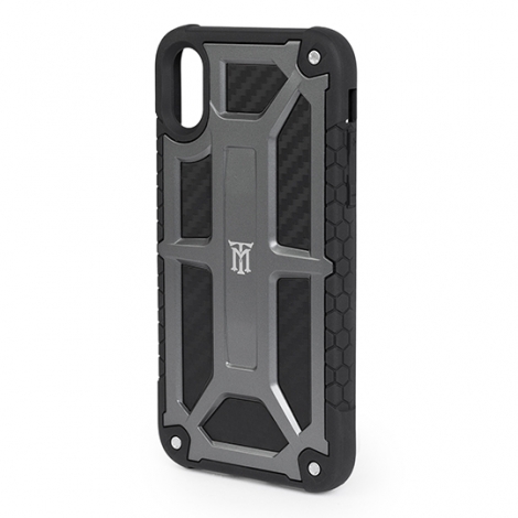 Funda Movil Maillon Black Rugerizada iPhone X/XS