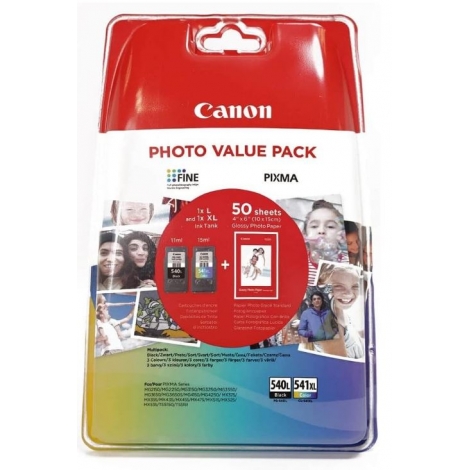 Cartucho Canon PG-540L / CL-541XL Multipack MG4250 MG3650 MG3150 MX475