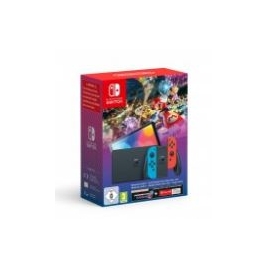 Consola Nintendo Switch Oled Red/Blue + Mario Kart