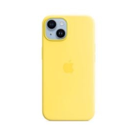Funda iPhone 14 Apple Silicona Canary Yellow MagSafe