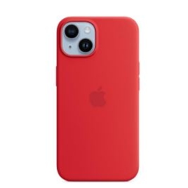 Funda iPhone 14 Apple Silicona red MagSafe