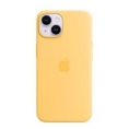 Funda iPhone 14 Apple Silicona Sunglow MagSafe