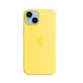 Funda iPhone 14 Plus Apple Silicona Canary Yellow MagSafe