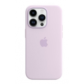 Funda iPhone 14 PRO Apple Silicona Lilac MagSafe