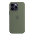 Funda iPhone 14 PRO MAX Apple Silicona Olive MagSafe
