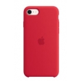 Funda iPhone se Apple Silicona Case red