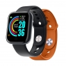 Smartwatch Celly Trainerbeat 1.44" IP67 Black / Orange