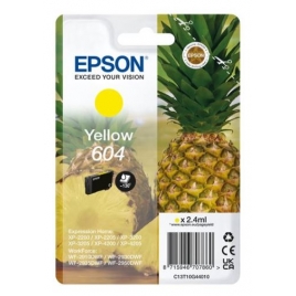 Cartucho Epson 604 Yellow Workforce XP-2200 XP-3200 XP-4200 WF-2910 WF-2950 130 PAG