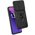 Funda Movil Back Cover Cool Hard Ring Black Xiaomi Redmi Note 13 PRO Plus 5G