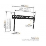 Soporte Monitor Pared Vogel's MA 4010 Inclinable 40-80" Black
