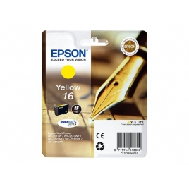 Cartucho Epson 16XL Yellow WF-2010 WF-2520 WF-2530 WF-2054