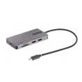 Puerto Replicador USB-C Startech 2Xhdmi + RJ45 + 2Xusb + 2XUSB-C + SD