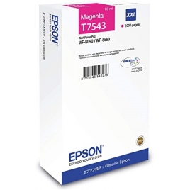 Cartucho Epson T7543xxl Magenta  WF PRO WF-8010 WF-8090 WF-8510 WF-8590
