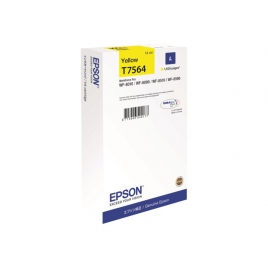 Cartucho Epson T7564 Yellow WF PRO WF-8010 WF-8090 WF-8510 WF-8590