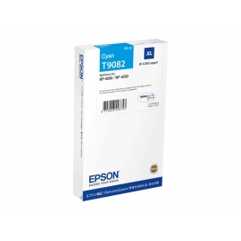 Cartucho Epson T9082XL Cyan WF-6590