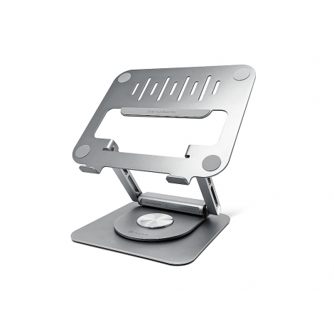 Soporte Elevador Portatil Adam Stand PRO Silver + Puerto Replicador 6 EN 1