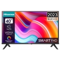 Television Hisense 40" LED 40A4K FHD Smart TV Black